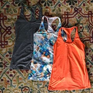 Lot of 3 workout tanks